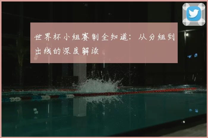 世界杯小组赛制全知道：从分组到出线的深度解读