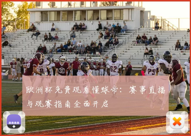 欧洲杯免费观看懂球帝：赛事直播与观赛指南全面开启