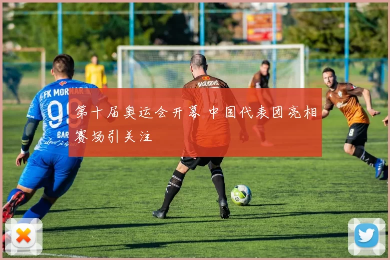 第十届奥运会开幕 中国代表团亮相赛场引关注